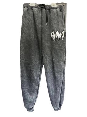 RAWYALTY “RAW DRIP” youth stonewash Sweatpants Drawstring Waist Athleisure  pant
